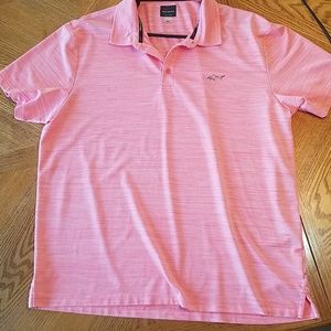 Peach Greg Norman polo